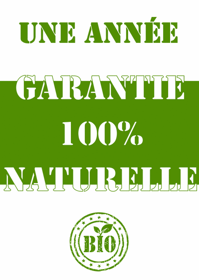 Carte Une Année Garantie 100% Naturelle : Envoyer une 